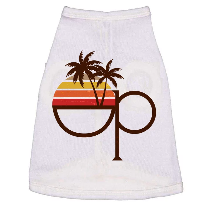 Vintage Retro OP Ocean Pacific Logo Doggie Tank