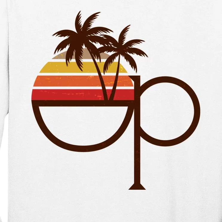 Vintage Retro OP Ocean Pacific Logo Long Sleeve Shirt