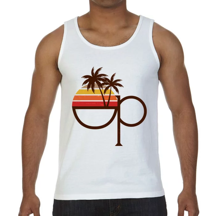 Vintage Retro OP Ocean Pacific Logo Comfort Colors® Tank Top