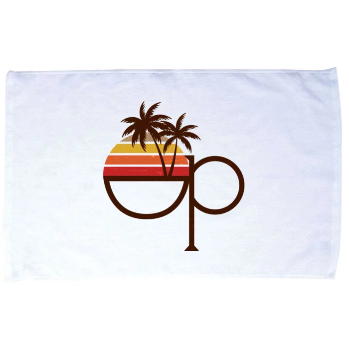 Vintage Retro OP Ocean Pacific Logo Microfiber Hand Towel