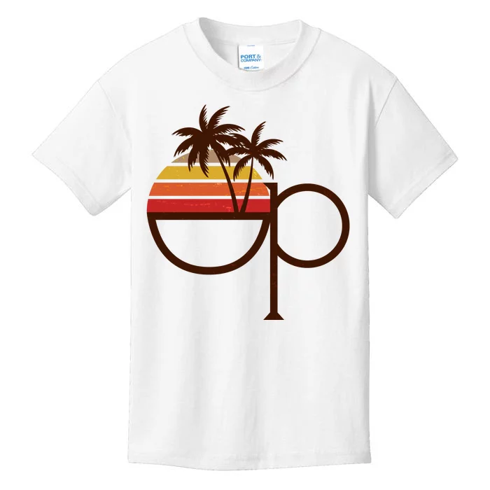 Vintage Retro OP Ocean Pacific Logo Kids T-Shirt