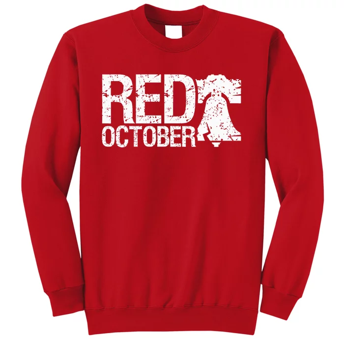 Vintage Red October Philly Philadelphia Retro Sweatshirt