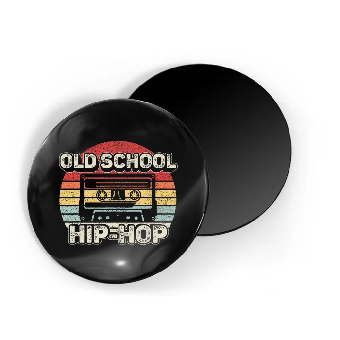 Vintage Retro Old School Hip Hop 80s 90s Cassette Music Magnet