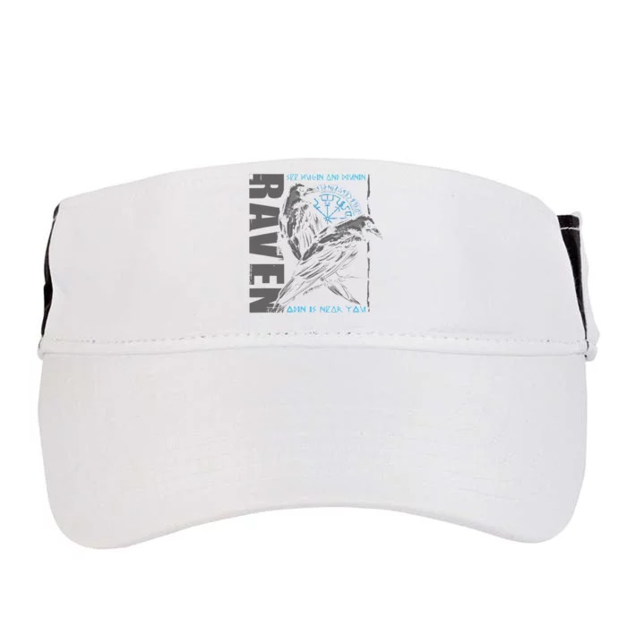 Valhalla Raven Odins Runes Norse Compass Viking Adult Drive Performance Visor