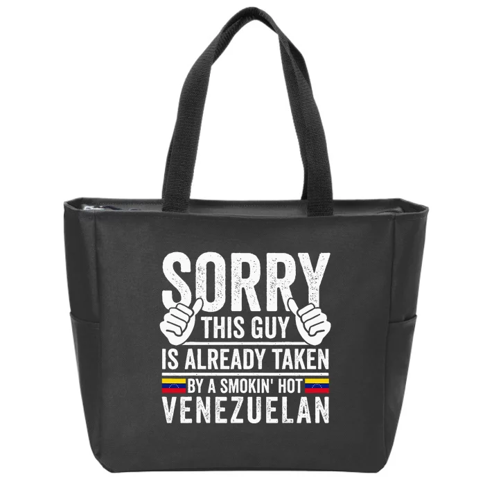 Venezuelan Roots Outfit Funny Venezuela Heritage Zip Tote Bag