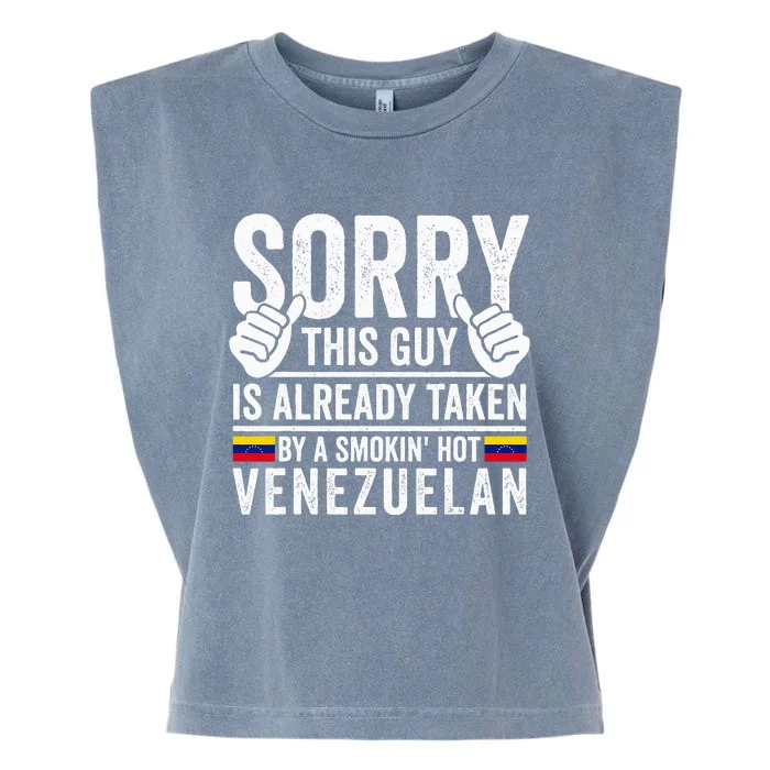 Venezuelan Roots Outfit Funny Venezuela Heritage Garment-Dyed Women's Muscle Tee