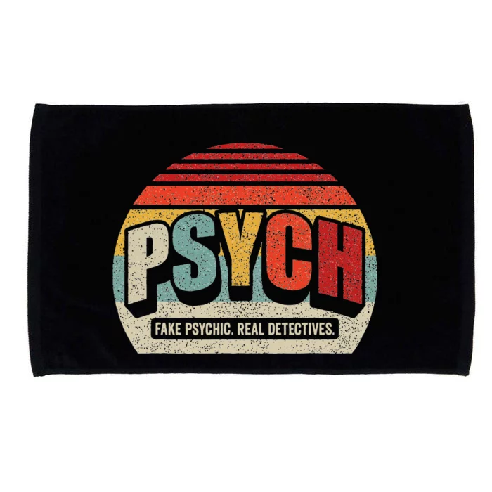 Vintage Retro Psych Fake Psychic. Real Detectives Microfiber Hand Towel