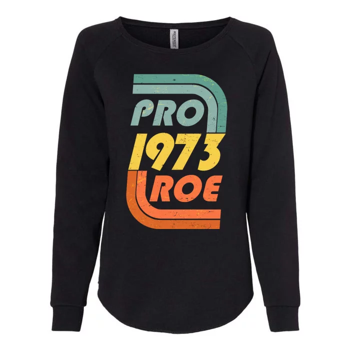 Vintage Retro Pro Roe 1973 Womens California Wash Sweatshirt