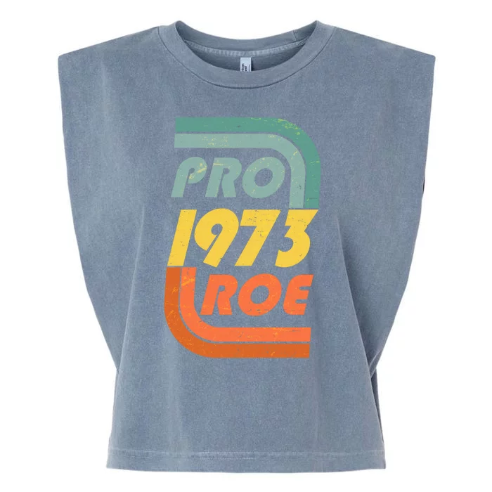 Vintage Retro Pro Roe 1973 Garment-Dyed Women's Muscle Tee