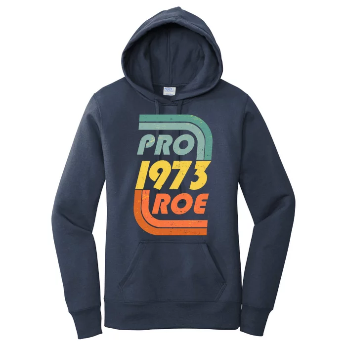 Vintage Retro Pro Roe 1973 Women's Pullover Hoodie