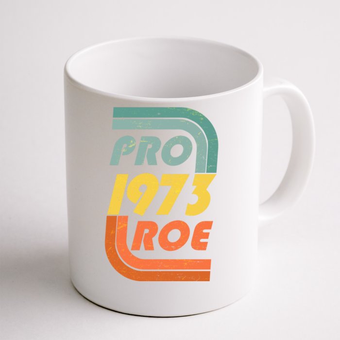 Vintage Retro Pro Roe 1973 Front & Back Coffee Mug