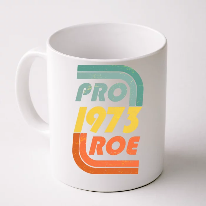 Vintage Retro Pro Roe 1973 Front & Back Coffee Mug