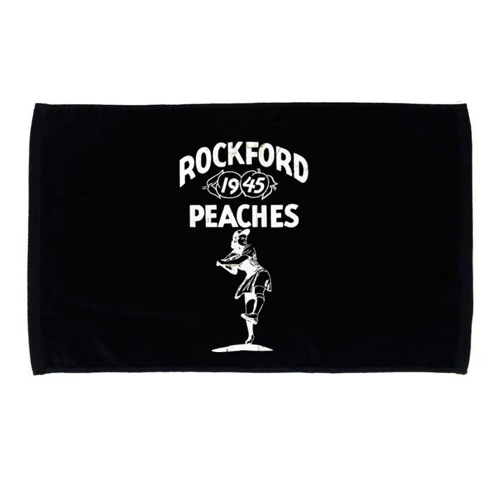 Vintage Rockford Peaches Promo Microfiber Hand Towel