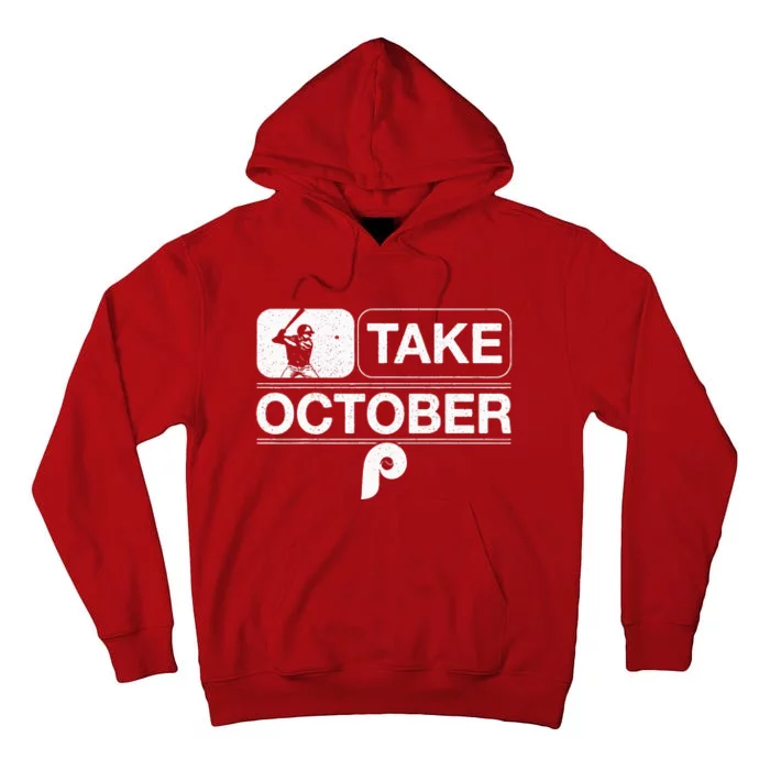 Vintage Retro Philly Take October Philadelphia Tall Hoodie