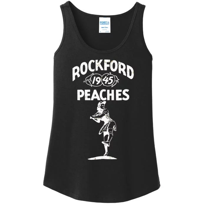 Vintage Rockford Peaches Promo Ladies Essential Tank