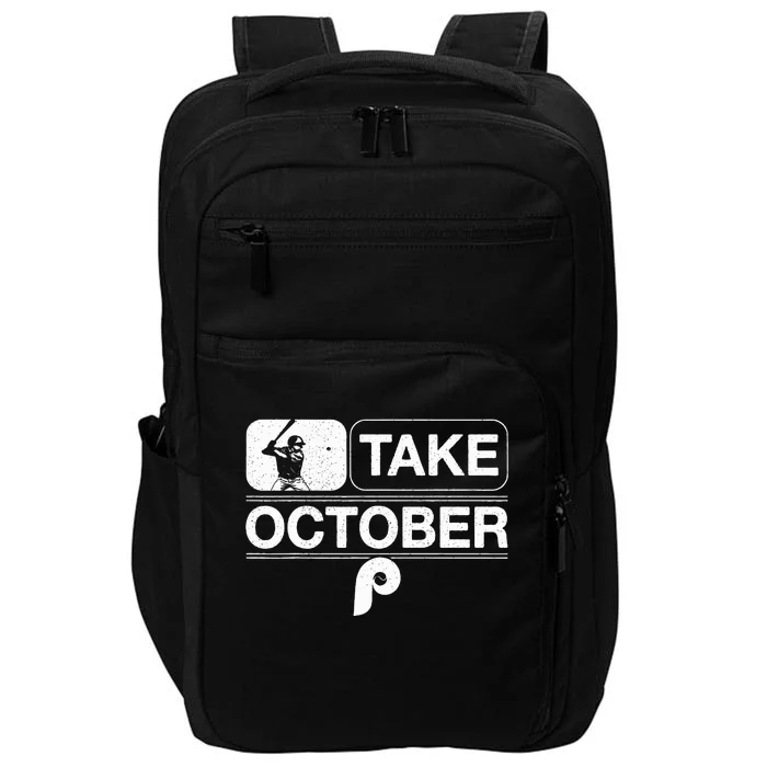 Vintage Retro P.hilly Take October P.hiladelphia Impact Tech Backpack