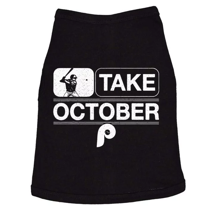 Vintage Retro Philly Take October Philadelphia Doggie Tank