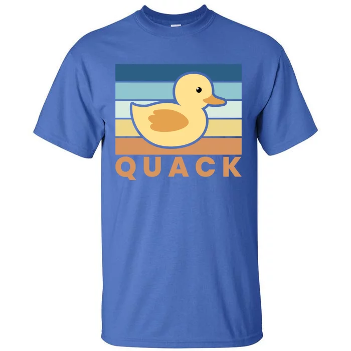 Vintage Retro Quack Rubber Duck Gift Tall T-Shirt