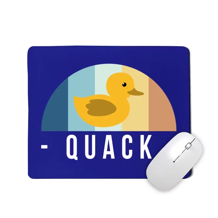 Vintage Retro Quack Rubber Duck Great Gift Mousepad