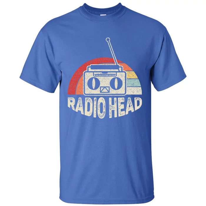 Vintage Retro Radio Head Tall T-Shirt