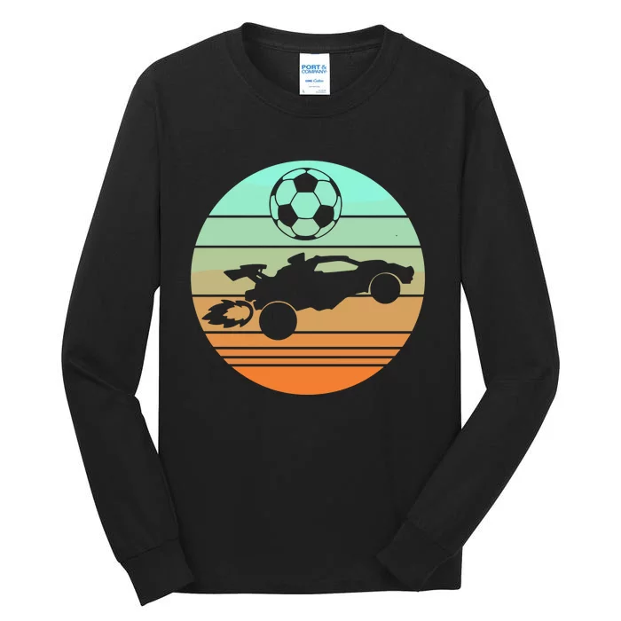 Vintage Rocket Rc Soccer Car Tall Long Sleeve T-Shirt