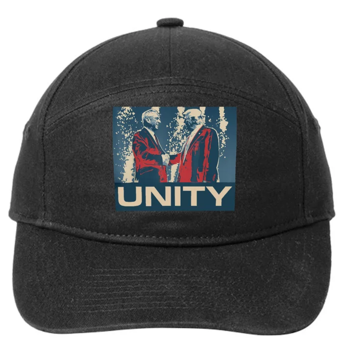 Vintage Retro Robert Kennedy Jr. Rfk Jr For Trump Unity 2024 7-Panel Snapback Hat