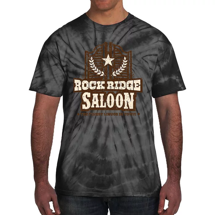 Vintage Rock Ridge Saloon Tie-Dye T-Shirt