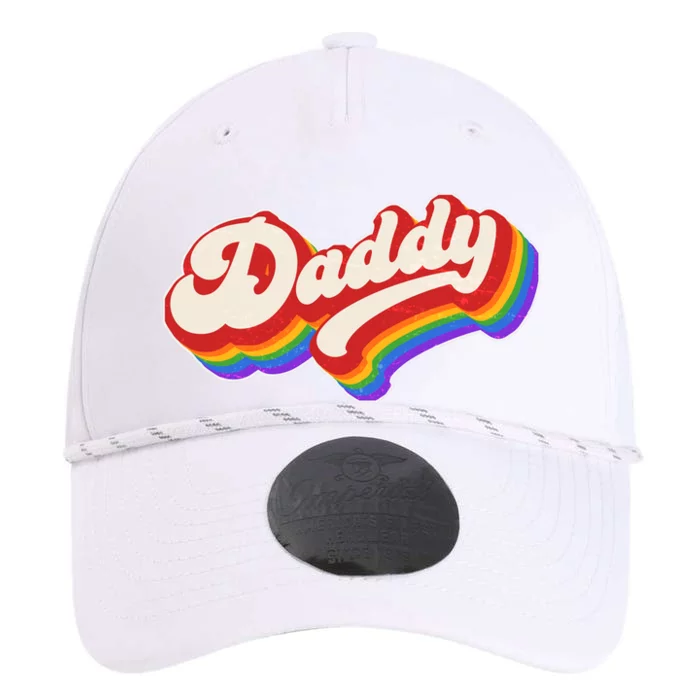 Vintage Retro Rainbow Daddy Performance The Dyno Cap