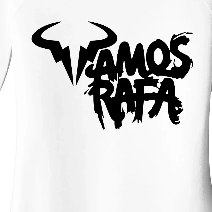 Vamos Rafa Rafael Nadal Tennis Lover Women's Perfect Tri Tunic Long Sleeve Shirt