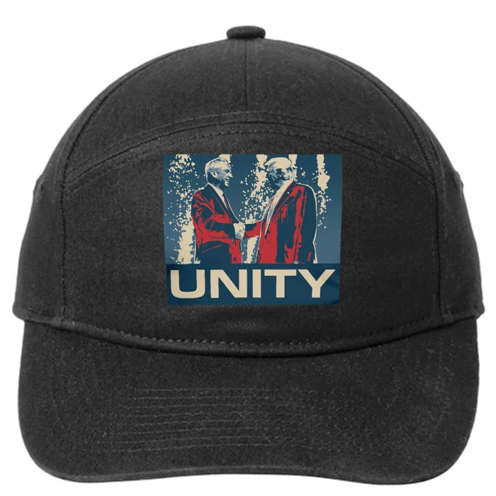 Vintage Retro Robert Kennedy Jr. Rfk Jr For Trump Unity 2024 7-Panel Snapback Hat