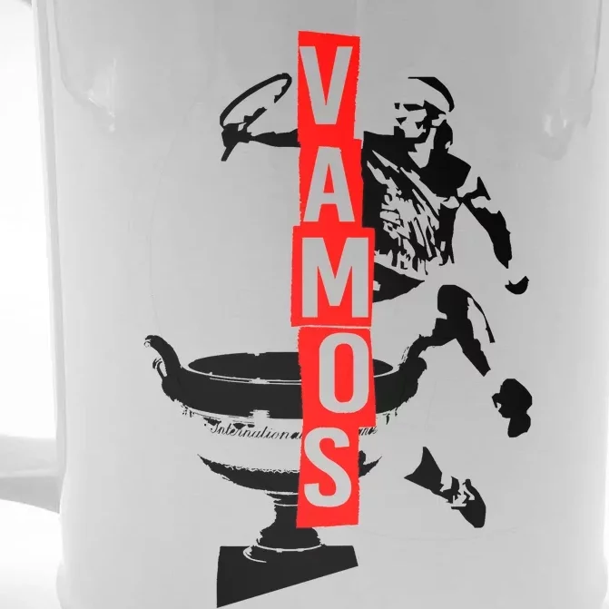 Vamos Rafa Rafael Nadal Tennis Lover Front & Back Beer Stein