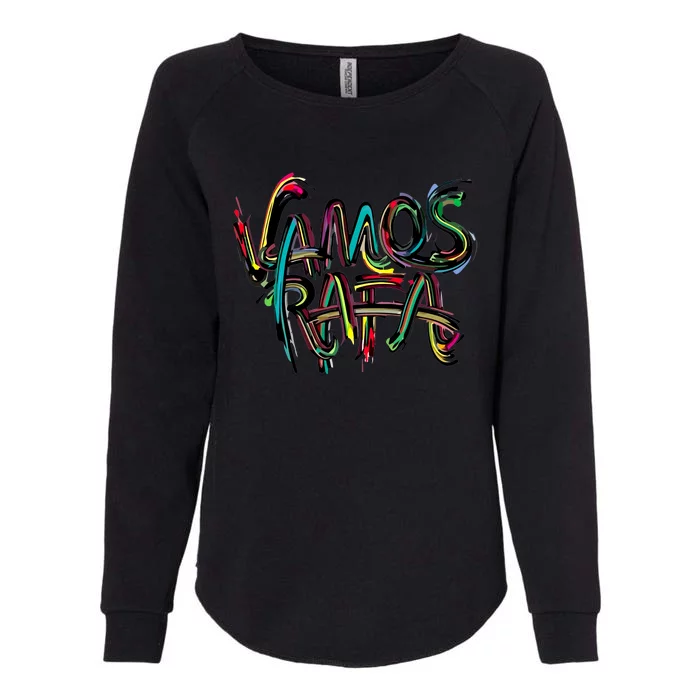 Vamos Rafa Rafael Nadal Tennis Lover Womens California Wash Sweatshirt