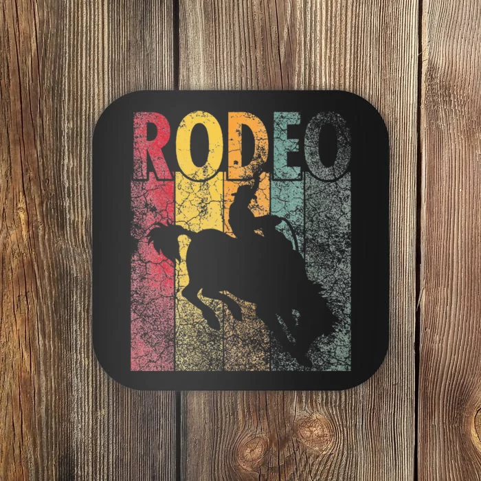 Vintage Rodeo Retro Style Cow Horse Riding Coaster