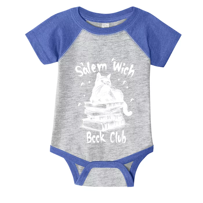 Vintage Retro Salem Witch Book Club Infant Baby Jersey Bodysuit