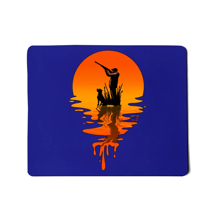 Vintage Retro Style Duck Hunting Gift Mousepad