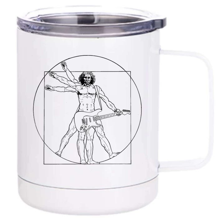 Vetruvian Rock Star Front & Back 12oz Stainless Steel Tumbler Cup