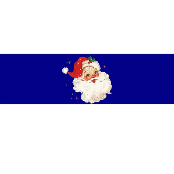 Vintage Retro Santa Christmas Great Gift Bumper Sticker