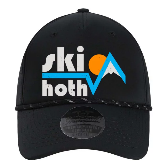 Vintage Retro Ski Hoth Logo Performance The Dyno Cap