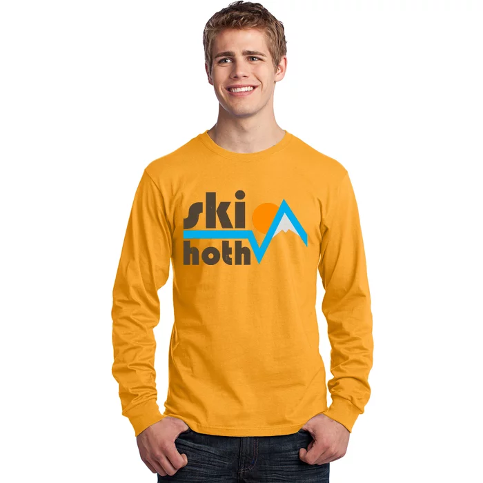 Vintage Retro Ski Hoth Logo Long Sleeve Shirt