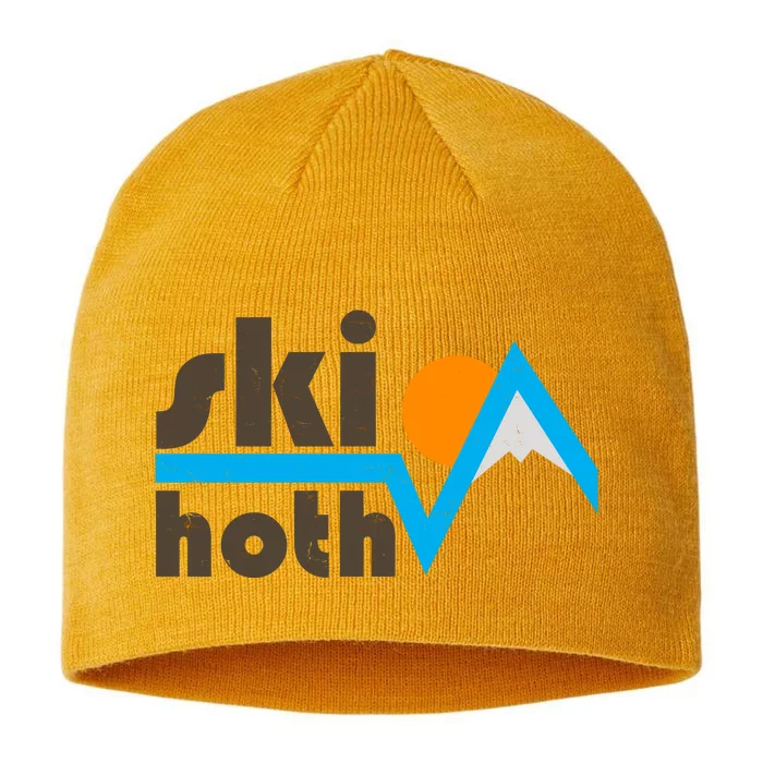 Vintage Retro Ski Hoth Logo 8 1/2in Sustainable Knit Beanie