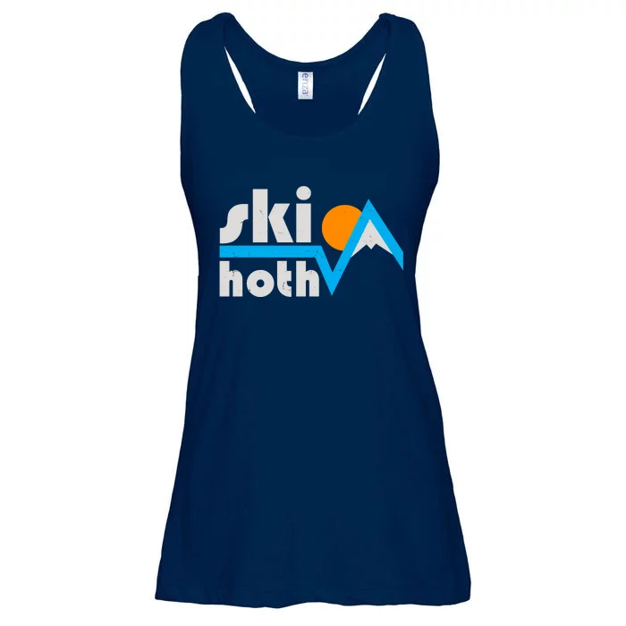 Vintage Retro Ski Hoth Logo Ladies Essential Flowy Tank