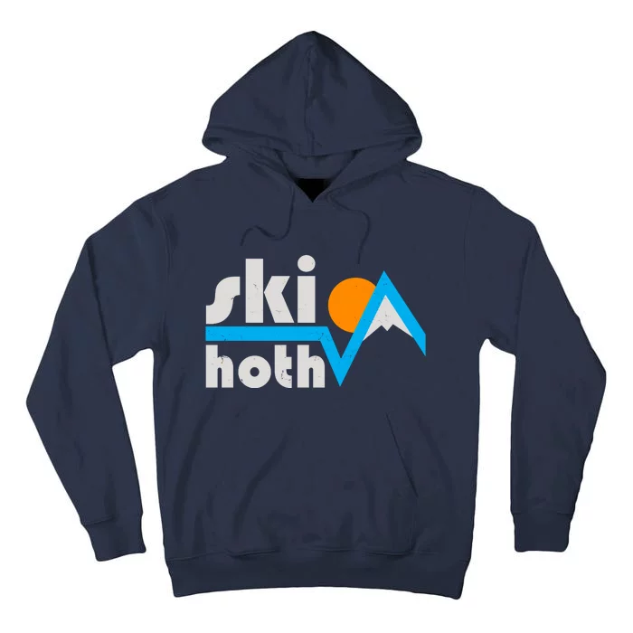 Vintage Retro Ski Hoth Logo Tall Hoodie