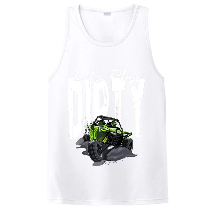 Vintage Retro Style UTV ATV Dirt Quad Little Four Wheeled Raglan Baseball Tee Performance Tank