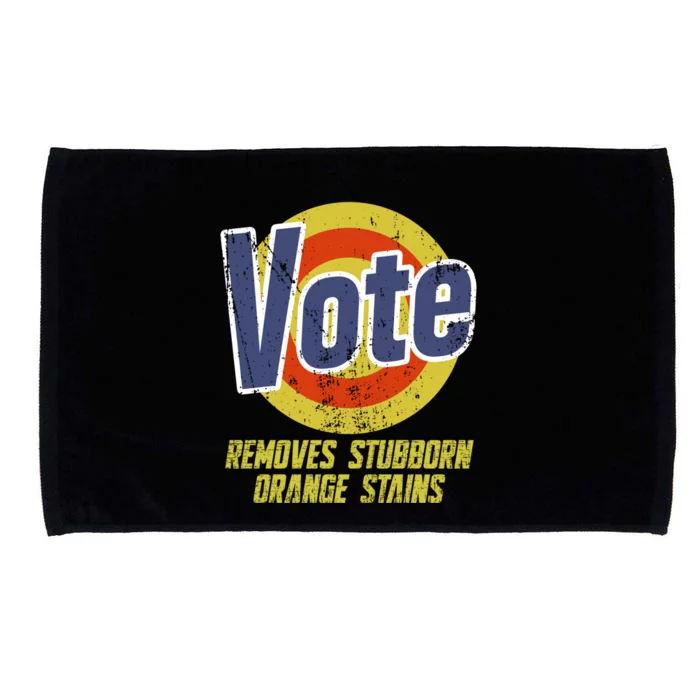 Vote Removes Stubborn Orange Stains Kamala Harris Cute Gift Microfiber Hand Towel