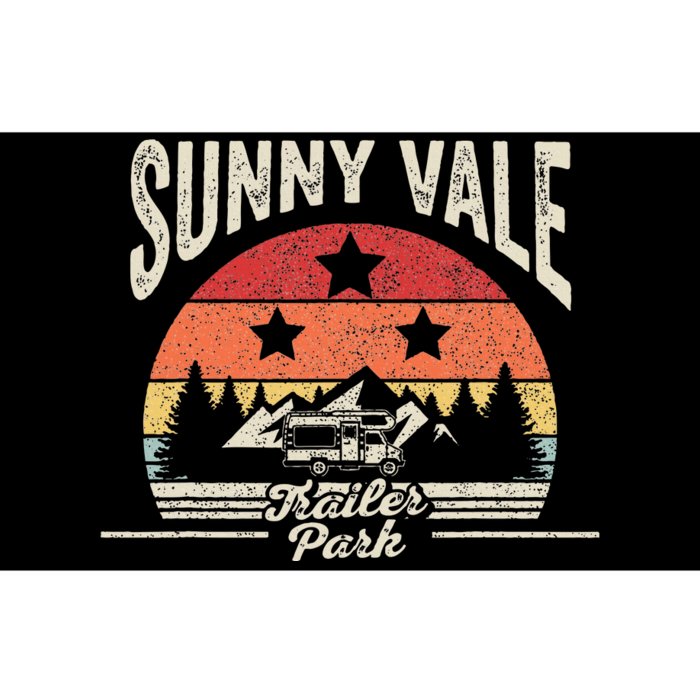 Vintage Retro Sunnyvale Trailer Park Bumper Sticker