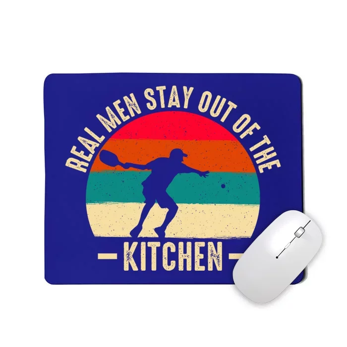 Vintage Real Stay Out Of The Kitchen Funny Pickleball Gift Mousepad