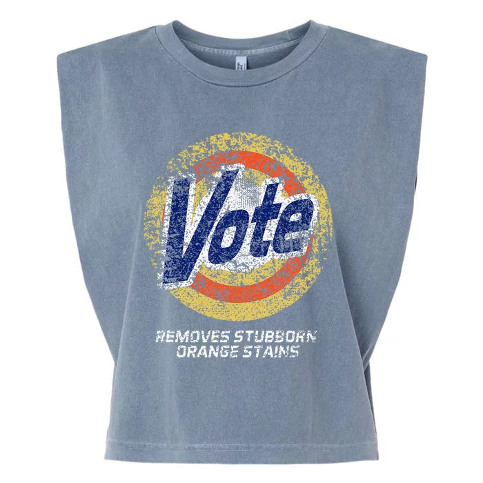 Vote Removes Stubborn Orange Stains 86 45 Vote 8645 Garment-Dyed Women's Muscle Tee