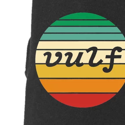 Vulf Retro Sunset Vulfpeck Design Doggie 3-End Fleece Hoodie