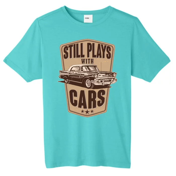 Vintage Retro Still Plays With Cars ChromaSoft Performance T-Shirt