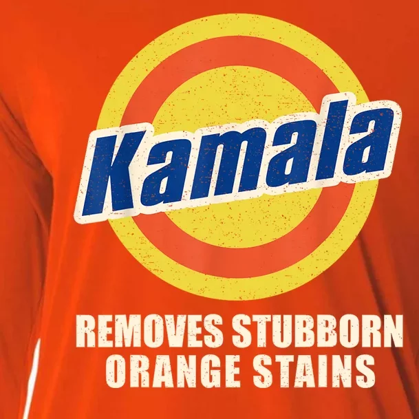 Vote Remove Stubborn Orange Stains Harris Kamala Harris Ryan Reynolds Cooling Performance Long Sleeve Crew